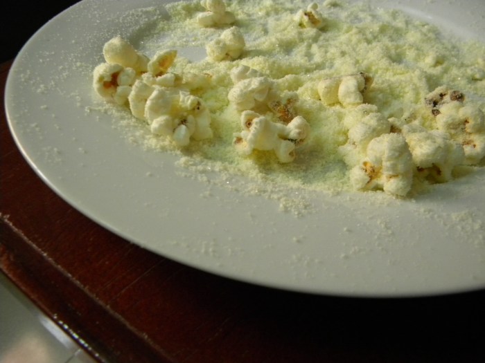 Mali popcorn snack milk powder sugar kabani