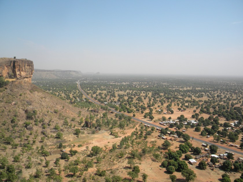 Mali tourism views Kati Siby hike climb cliff