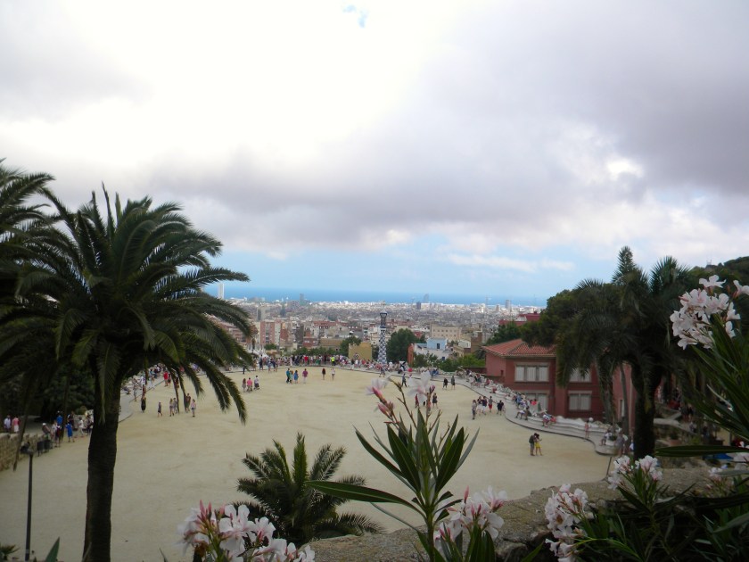 Spain Barcelona Parc Guell Gaudi