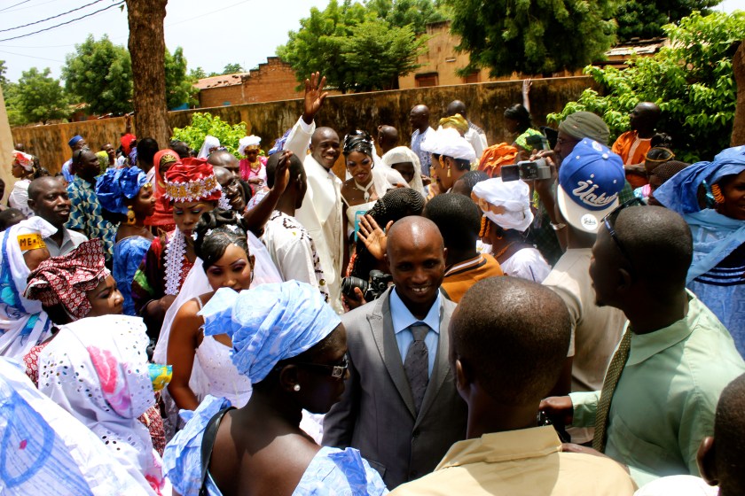 Mali Bamako wedding celebration bride groom ceremony marriage
