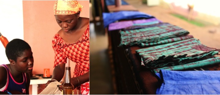 Bamako west africa traditional fabric teach woman workshop