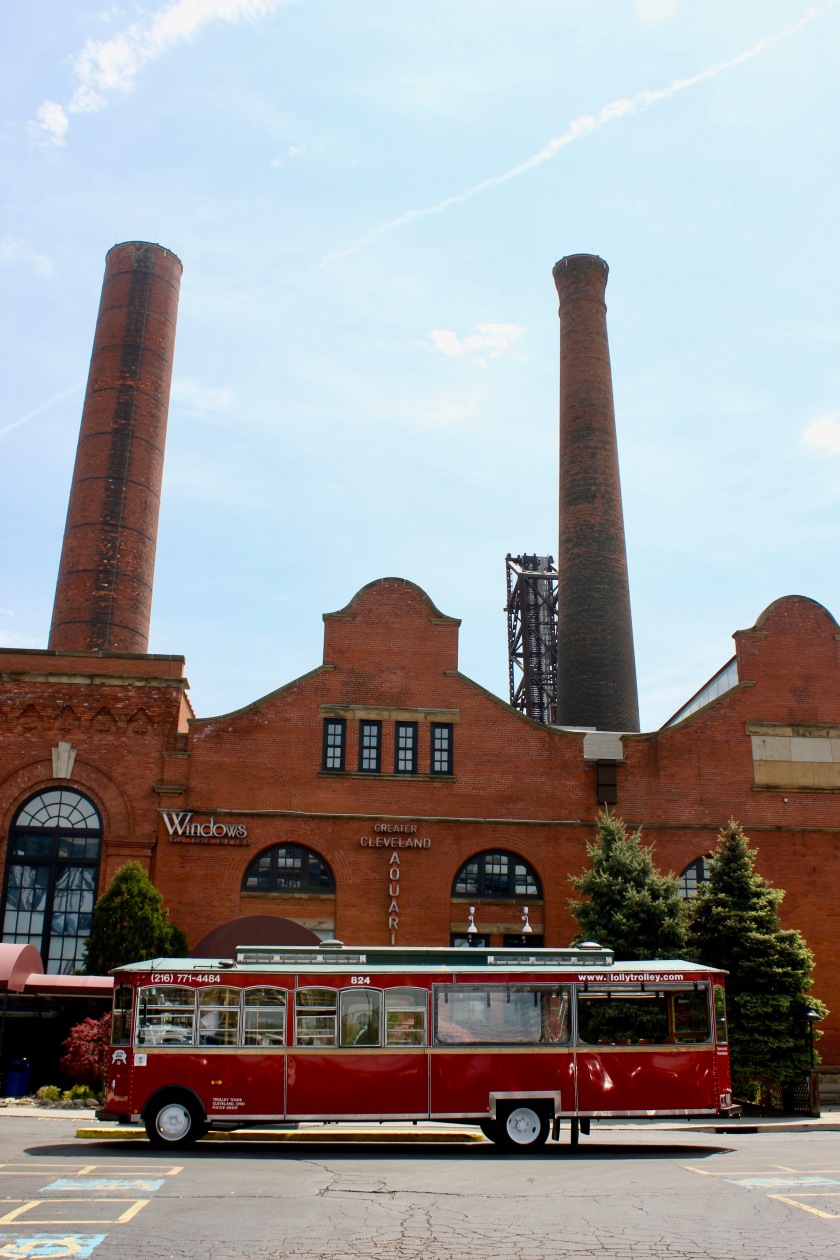 Cleveland Ohio flats downtown Lolly Trolly tour