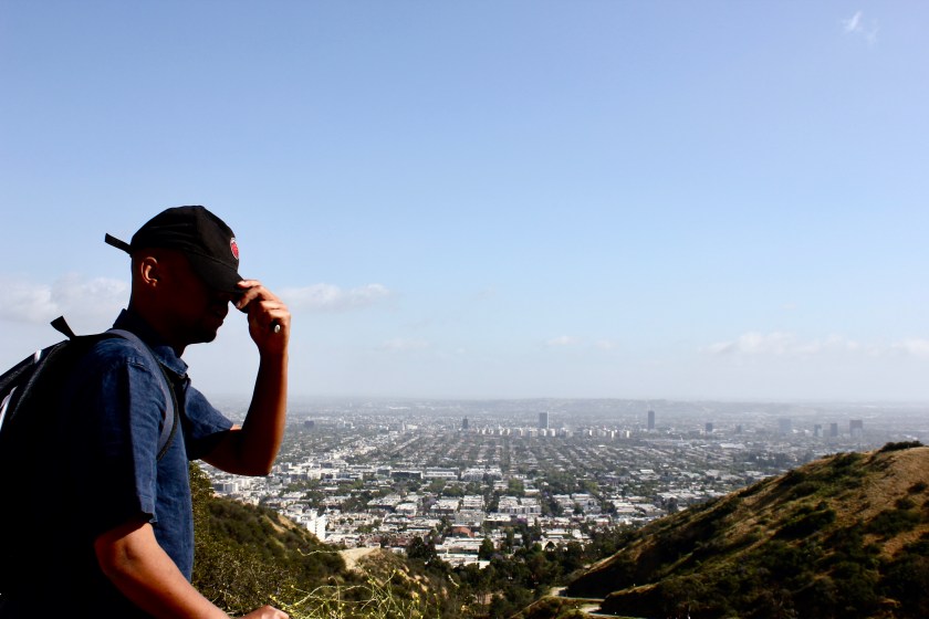 Los Angeles LA California vista view landscape runyon canyon