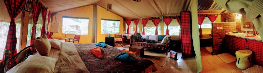 Kenya Nairobi Karen glamping Anga Afrika tent luxury