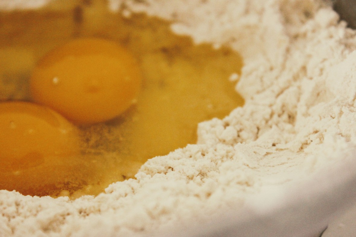 egg yolk flour pasta dough